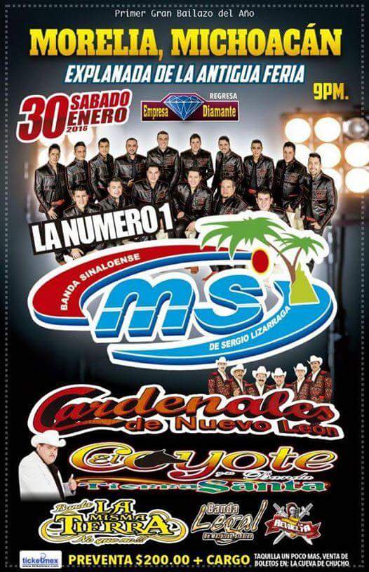 BANDA MS ENERO 2016