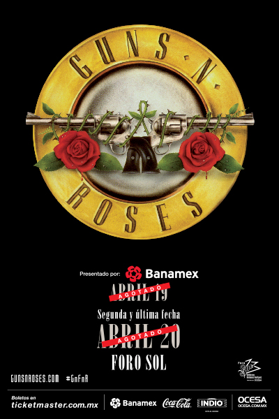 Guns n' Roses México 2016